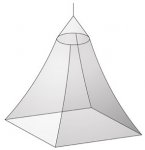 Moskitonetz Klassik Baldachin