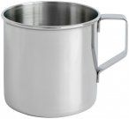 Stabiler Edelstahlbecher mit Henkel – Basic Nature Zebra