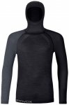 Ortovox - 120 Comp Light Hoody - Merinounterwäsche Gr S schwarz
