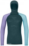 Ortovox - Women's 120 Comp Light Hoody - Merinounterwäsche Gr L blau