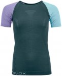 Ortovox - Women's 120 Comp Light Short Sleeve - Merinounterwäsche Gr L blau