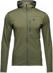 Black Diamond Herren Coefficient Fleece Jacke (Größe XL, gruen)
