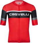 Castelli Herren Scorpione 3 Radtrikot (Größe M, rot)