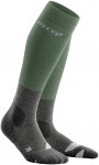 CEP Damen Hiking Merino Socken (Größe 34 , gruen)