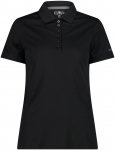 CMP Damen Polo T-Shirt (Größe XS, schwarz)