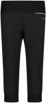 CMP Damen Stretch Capri Hose (Größe M, schwarz)
