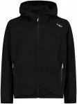 CMP Kinder Boys Softshell Jacke (Größe 152, schwarz)