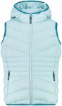 CMP Kinder Hoodie Weste (Größe 104, tuerkis)