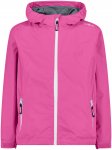 CMP Kinder Rain Hoodie Jacke (Größe 164, pink)