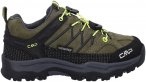CMP Kinder Rigel Low WP Schuhe (Größe 28, oliv)