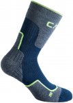 CMP Wool Trekking Socken (Größe 43 , blau)