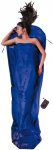 Cocoon MummyLiner Silk Schlafsack (Größe MAX. 230CM, blau)