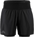Craft Herren Pro Trail Shorts (Größe XXL, schwarz)
