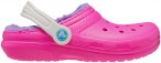 Crocs Kinder Classic Lined Clog Sandale (Größe 36 , pink)