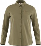 Fjällräven Damen Övik Lite Bluse (Größe S, gruen)