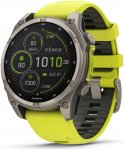 Garmin Fēnix 8 Solar Sapphire GPS Uhr (Größe 51mm, grau)