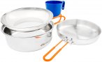 GSI Glacier Stainless 1 Person Kochset (Größe ONE SIZE, silber)