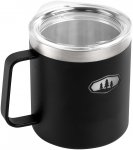 GSI Glacier Stainless 15oz Camp Trinkbecher (Größe 0.444L, schwarz)