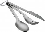 GSI Halulite Essbesteck Set (Größe ONE SIZE, silber)