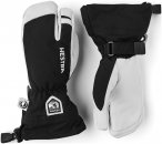 Hestra Kinder Army Leather Heli Ski Handschuhe (Größe 4, schwarz)