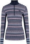 Kari Traa Damen Åkle Half Zip Longsleeve (Größe XS, blau)