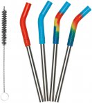 Klean Kanteen Short 4er Pack Trinkhalme (Größe SHORT)