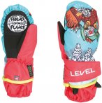 Level Kinder Animal Rec Handschuhe (Größe S, rot)