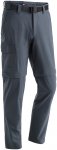 Maier Sports Herren Torid Slim Zip Hose (Größe L , grau)