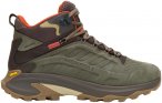 Merrell Herren Moab Speed 2 LTR Mid WP Schuhe (Größe 47, oliv)
