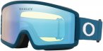 Oakley Target Line M Skibrille (Größe One Size, blau)