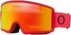 Oakley Target Line S Skibrille (Größe One Size, rot)
