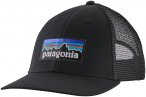 Patagonia P-6 Logo Lopro Trucker Cap (Größe ONE SIZE, schwarz)