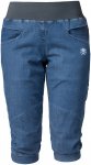 Rafiki Damen Chain Capri Hose (Größe L, blau)