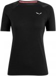 Salewa Damen Cristallo Warm AMR T-Shirt (Größe XL, schwarz)