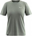 Salewa Damen Eagle Minilogo AM T-Shirt (Größe M, grau)