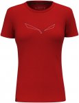 Salewa Damen Pure Eagle Frame Dry T-Shirt (Größe S, rot)