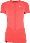 Salewa Damen Zebru Responsive T-Shirt (Größe S, orange)
