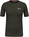 Salewa Herren Cristallo Warm AMR T-Shirt (Größe S, oliv)