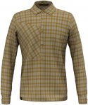 Salewa Herren Fanes Flannel 5 PL Hemd (Größe XL, gelb)