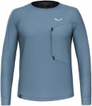 Salewa Herren Puez AM/DST Longsleeve (Größe S, blau)