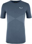 Salewa Herren Zebru Responsive T-Shirt (Größe XXL, blau)