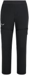 Salewa Kinder Agner 2/1 Hose (Größe 116, schwarz)