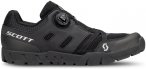 Scott Herren Sport Crus-R Flat Boa Radschuhe (Größe 45, schwarz)