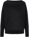 Super.Natural Damen Kula Pullover (Größe XS, schwarz)