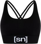 Super.Natural Damen Super Sport BH (Größe XL, schwarz)
