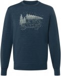 Super.Natural Herren Lantree Crew Pullover (Größe S, blau)