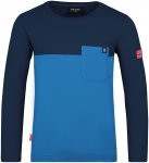 Trollkids Kinder Bergen Longsleeve (Größe 104, blau)