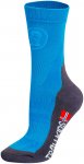 Trollkids Kinder Trekking Mid Cut II Socken (Größe 23 , blau)