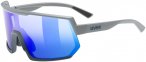 Uvex Sportstyle 235 Sportbrille (Größe One Size, grau)