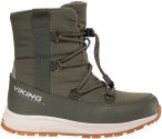 Viking Kinder Equip Warm WP Sl Schuhe (Größe 32, oliv)